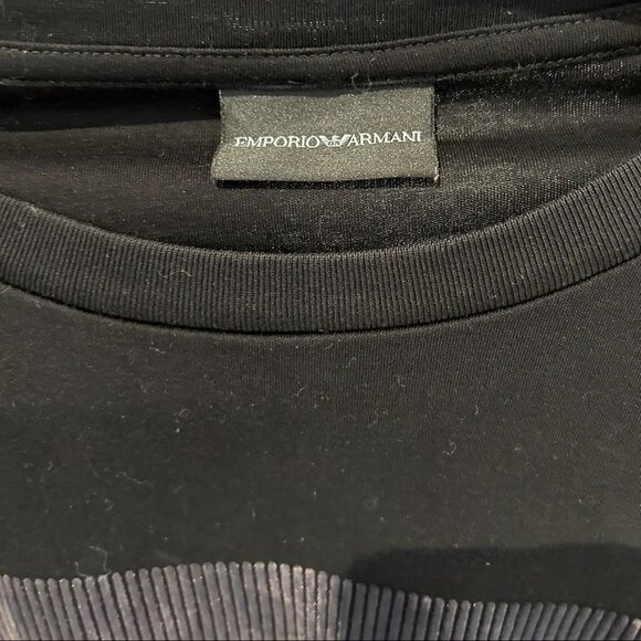 Armani long black long sleeve - Picture 2 of 3